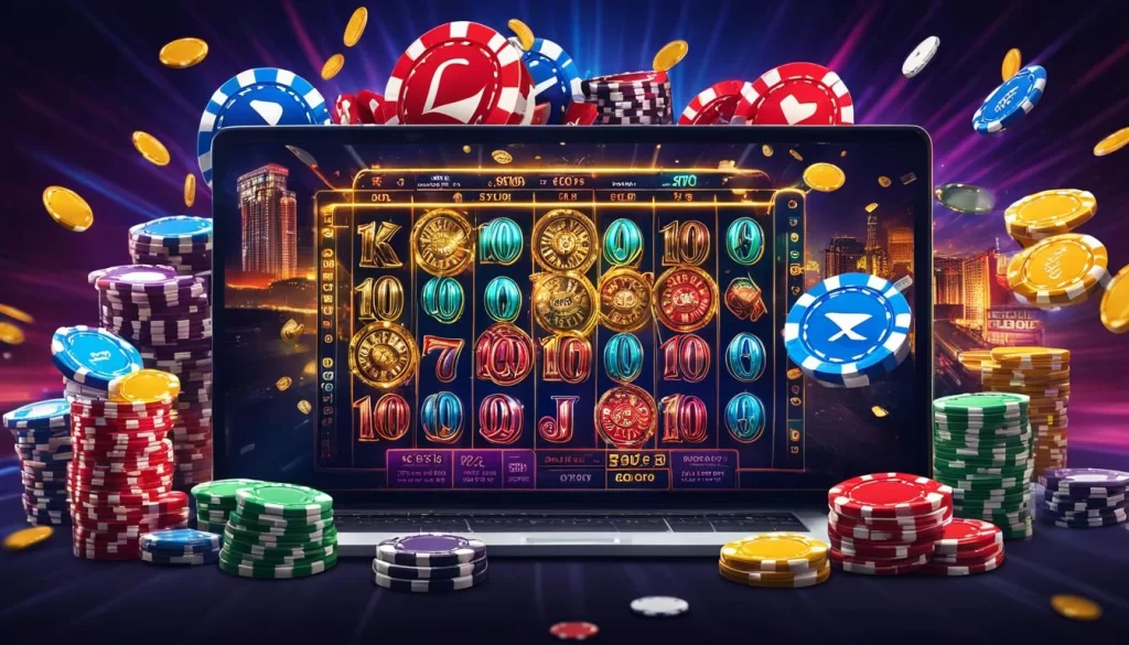 Giao diện cá cược thể thao trực tuyến của 77WIM trên màn hình máy tính